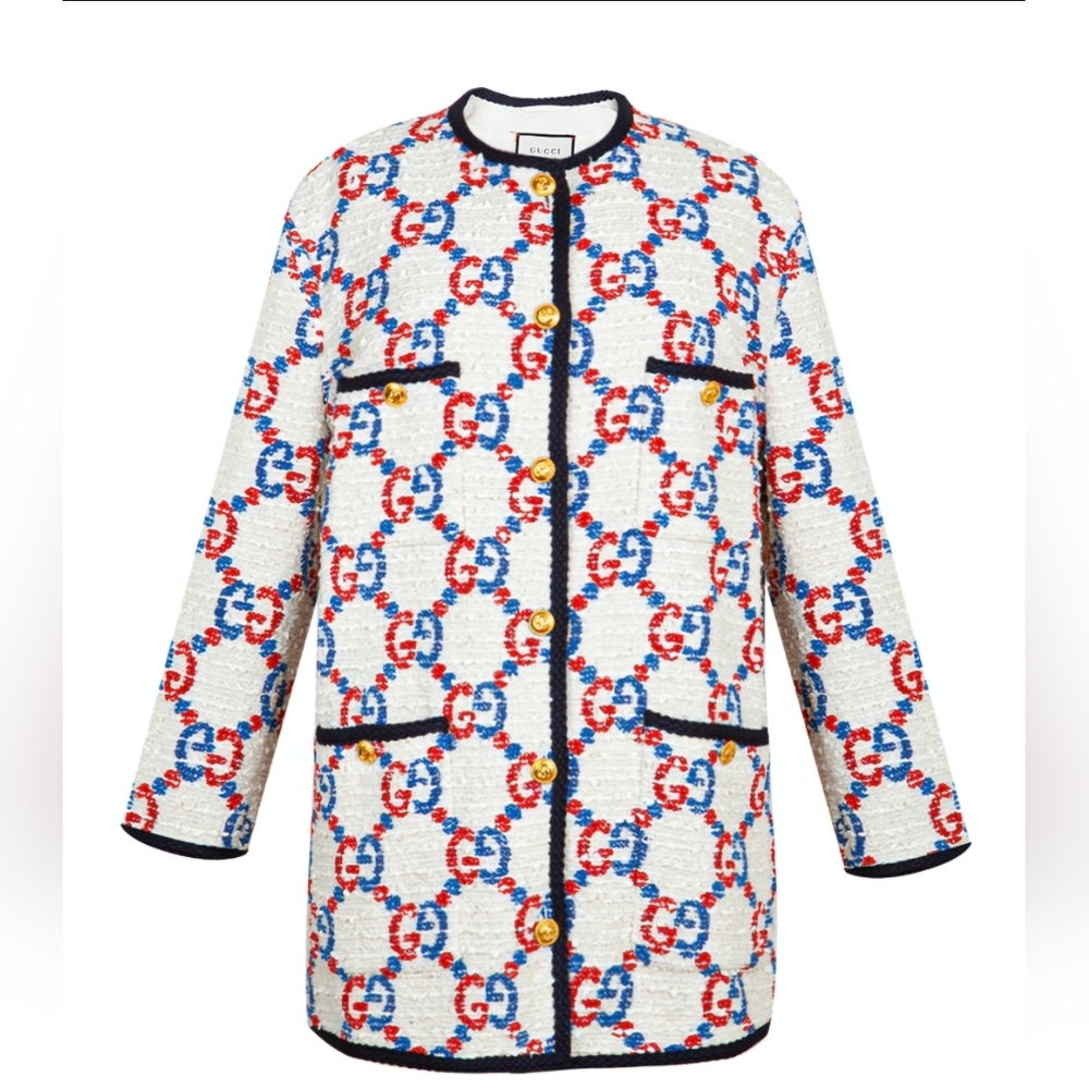Gucci Sylvie Tweed Jacket